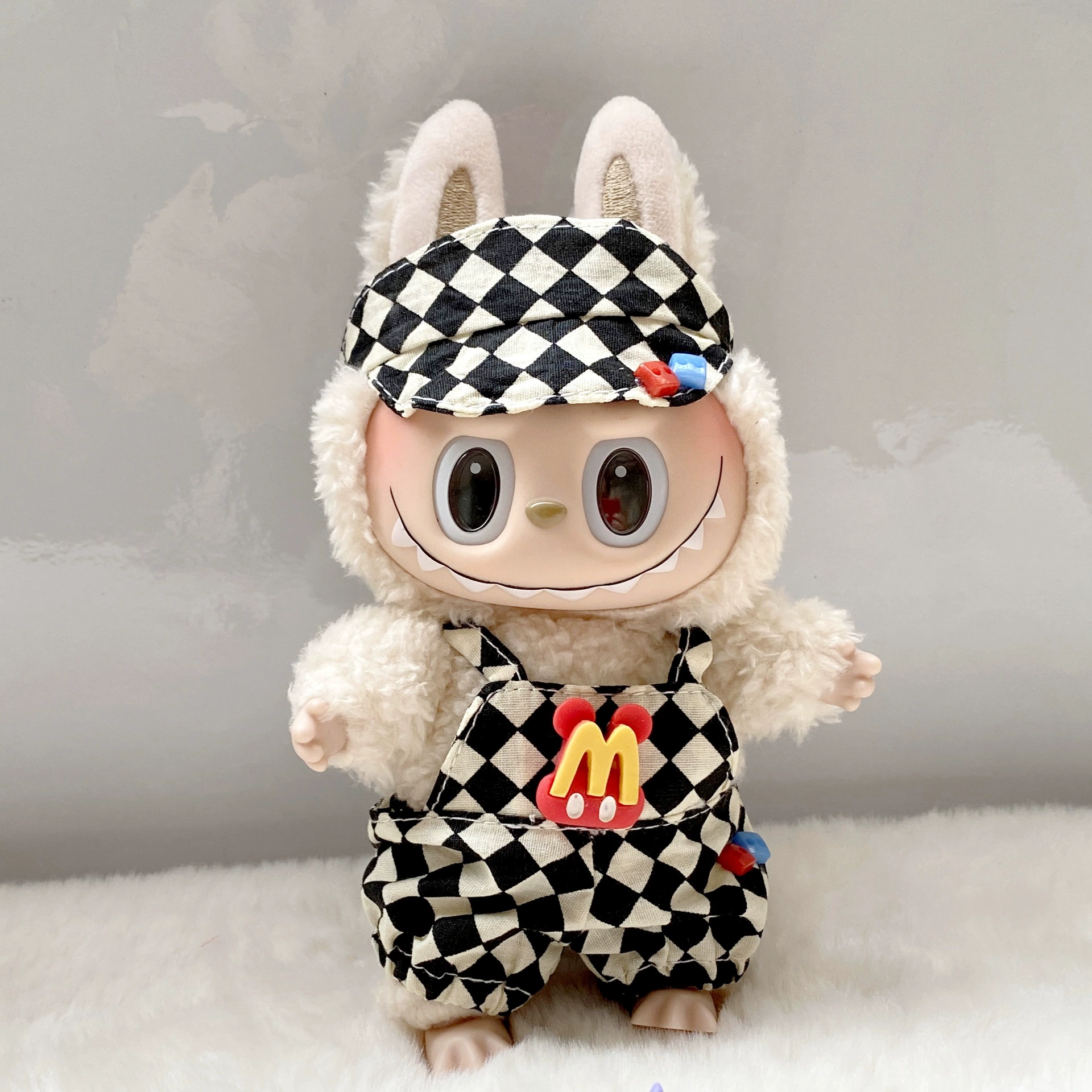 Doll plastic, overall for dressing up, second generation, children's clothing