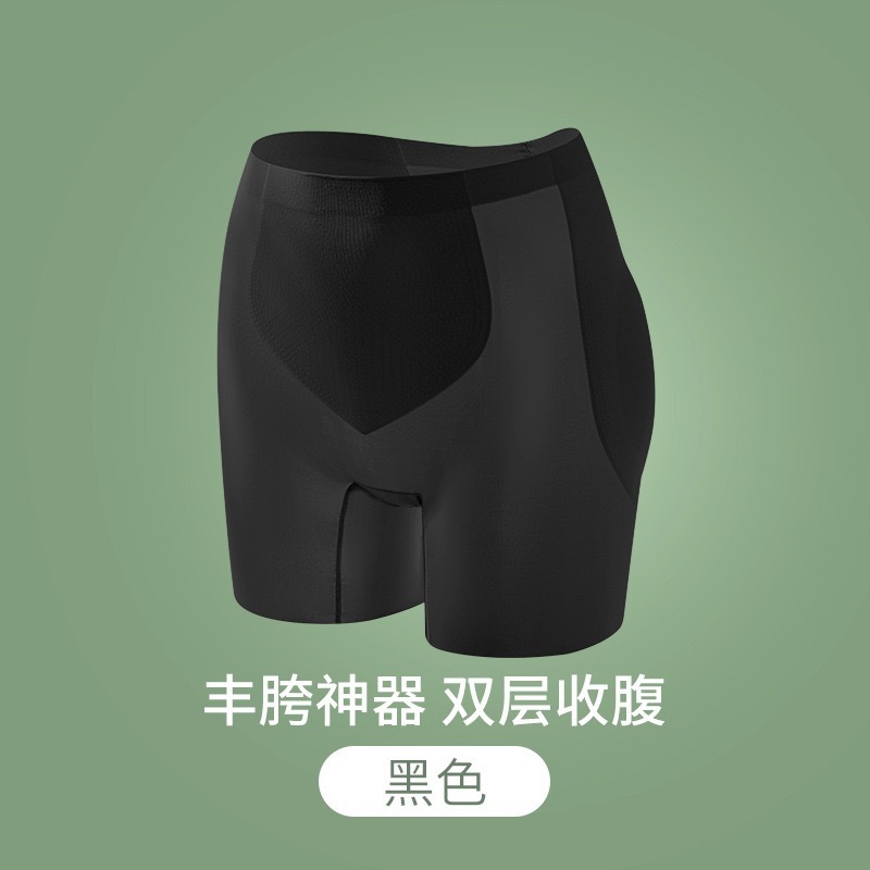 丰胯裤女假胯宽垫假屁股丰臀一体收腹内裤显胯宽夏季薄款打底裤|undefined