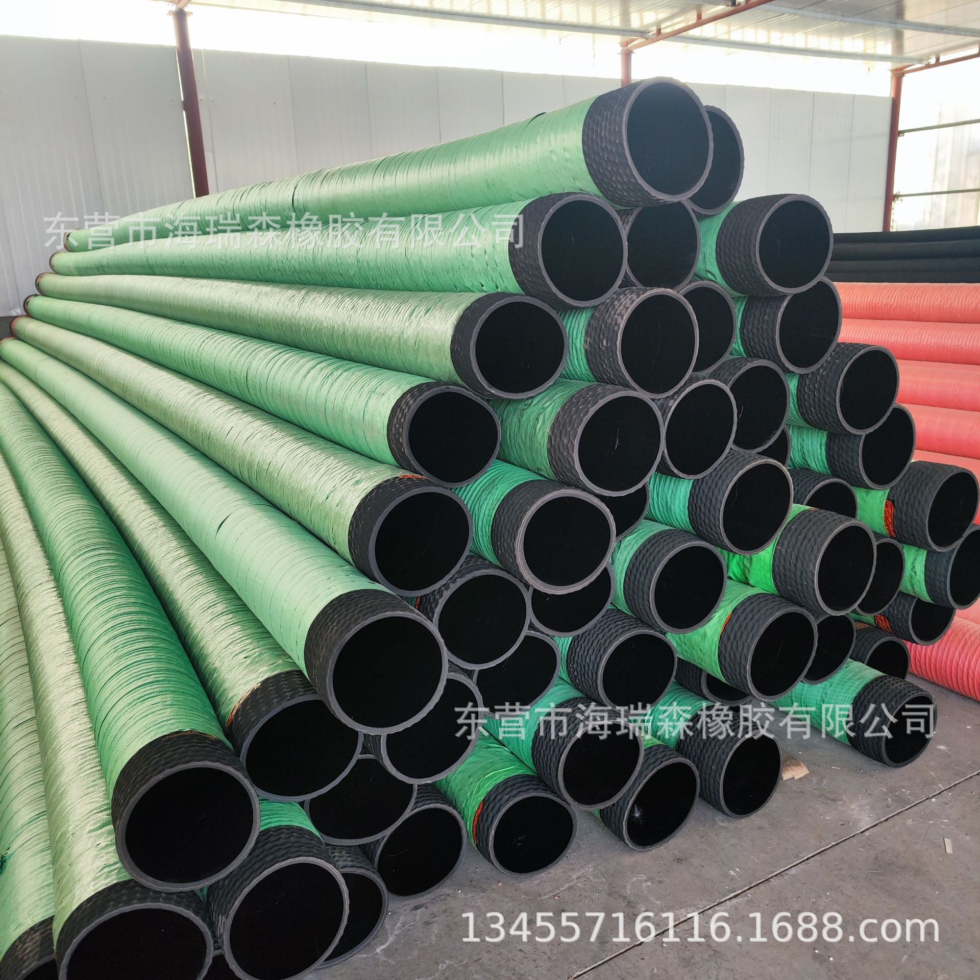 橡胶钢丝管吸排水泥沙陶金矿吸排泥沙耐磨高强度淘金橡胶钢丝软管