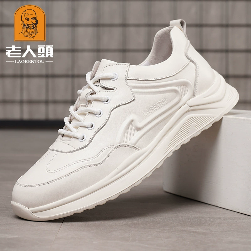 Мужские кроссовки для пожилых людей, весенняя повседневная обувь с низким верхом, универсальная спортивная обувь Air Force 1 для мужчин 2231D.