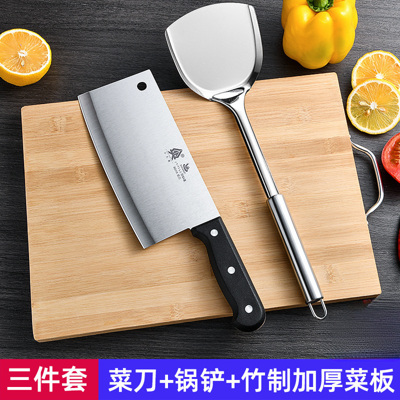 Cuchillos de regalo para cortar frutas utensilios de cocina 2 - en - 1 tablero combinado conjunto de cuchillos de cocina de cocina tablero adhesivo de cocina doméstica image 8