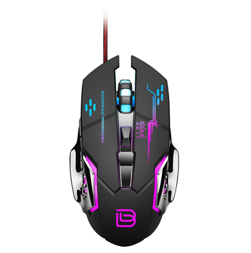 Spot Wired Gaming Mouse E-Sports Mouse Notebook Desktop Computer Luminous Business Office Wired Mouse
