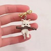 Japanese cute three dimensional high-end brooch, clothing, protective underware, pin, accessory, simple and elegant design