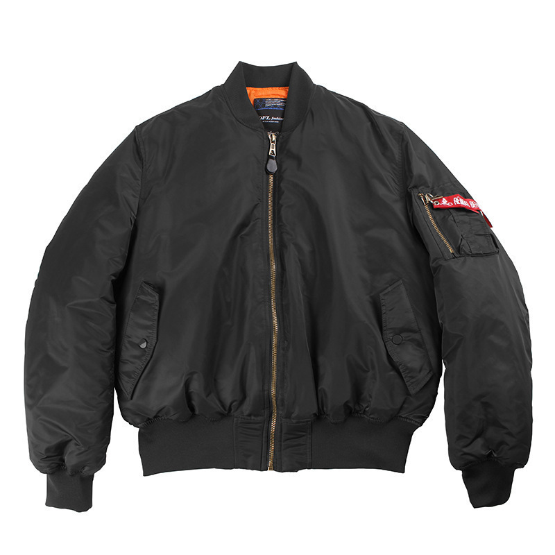 Yazma Spring and Autumn Thin Classic Retro Aviator Jacket Loose Vintage Reversible Hong Kong Style Air Force Men's Jacket