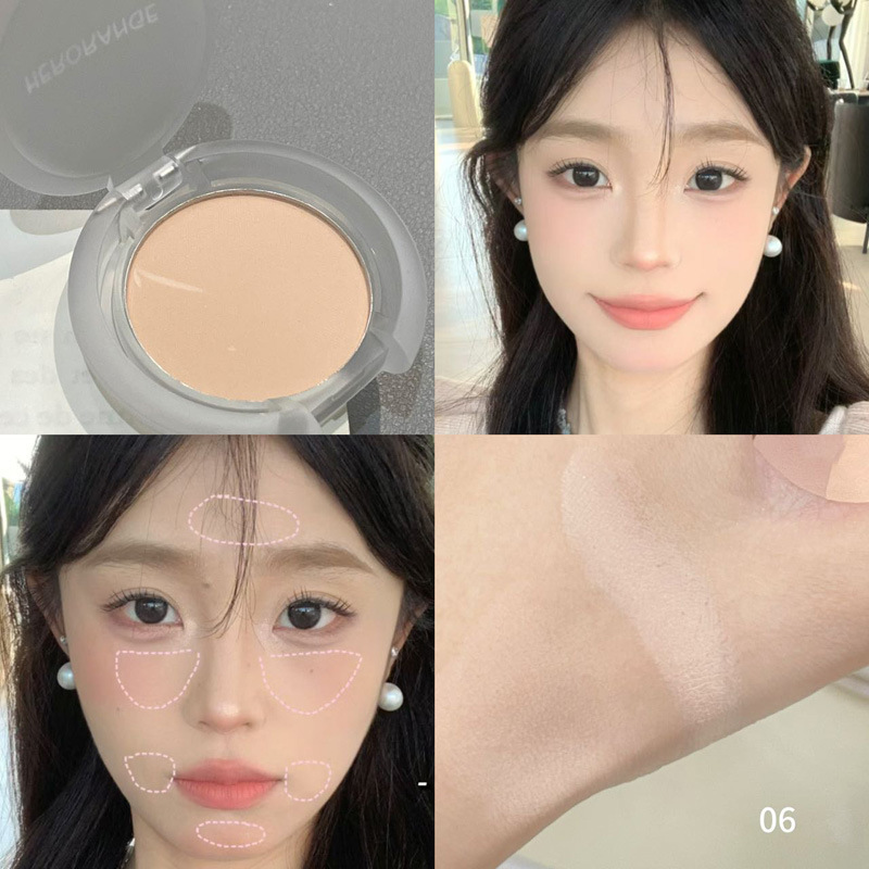 HERORANGEミニハイライト修容粉皿単色マットハイライト粉顔自然ハイライト|undefined