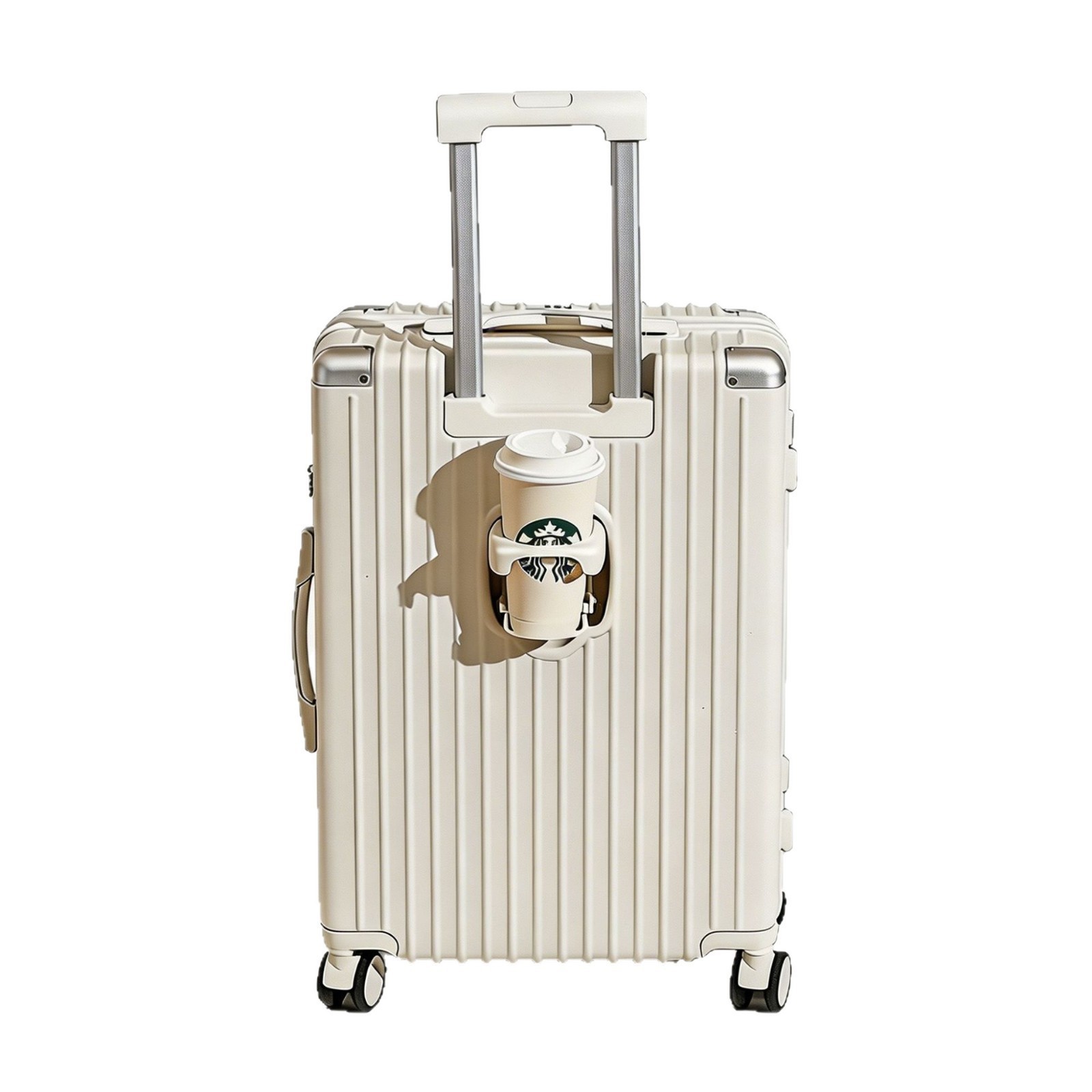 Maleta de 24 pulgadas con ruedas universales silenciosas, maleta de viaje de gran capacidad con cerradura de contraseña, fabricante mayorista con logotipo personalizado.