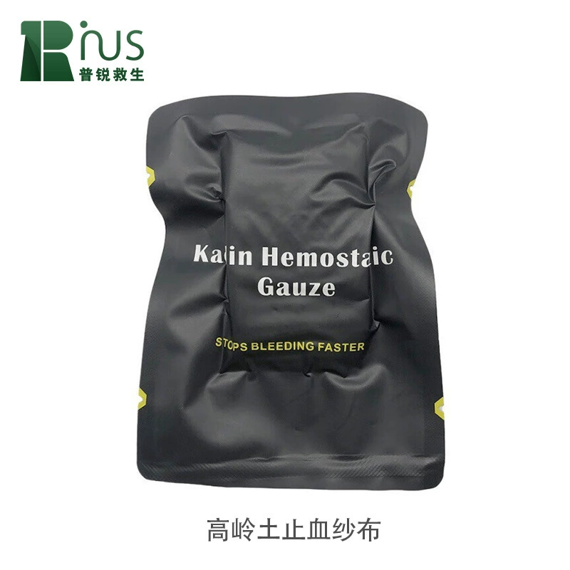 Портативная каолиновая гемостатическая марля для оказания первой помощи при травмах высокой концентрации Pryui, спасательная марля, прямые продажи от производителя.