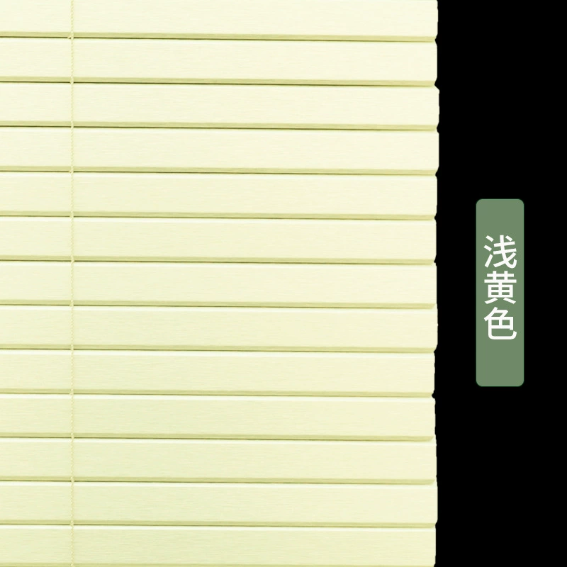 Factory-type aluminum alloy blinds bathroom waterproof and hole-free office high-blind electric roller blinds