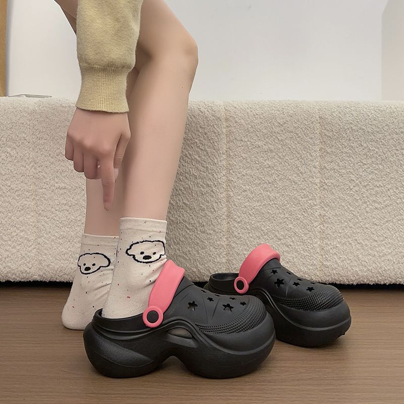 2026 Women's Summer EVA Clogs Thick-Soled Outdoor New Style High-Beach Wear-Resistant Breathable Closed-Toe Sandals for Women 2026 Women's Summer EVA Clogs Thick-Soled Outdoor New Style High-Beach Wear-Resistant Breathable Closed-Toe Sandals for Women
