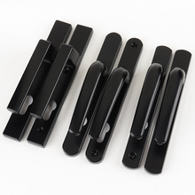 *断桥铝门锁 铝合金门锁把手85型 塑钢门锁执手 平开门锁源头厂家