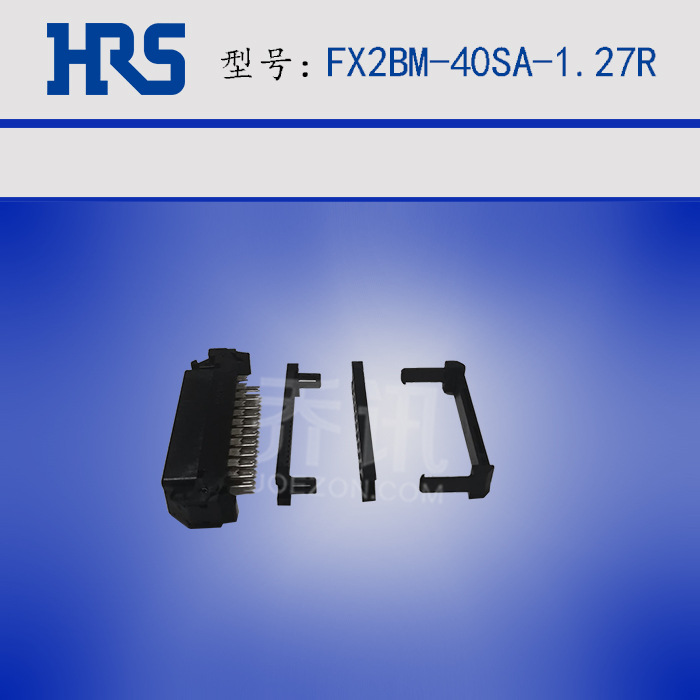 HRS����FX2BM-40SA-1.27R˫�ź�ɫ�ƽ����40PIN���1.27mm