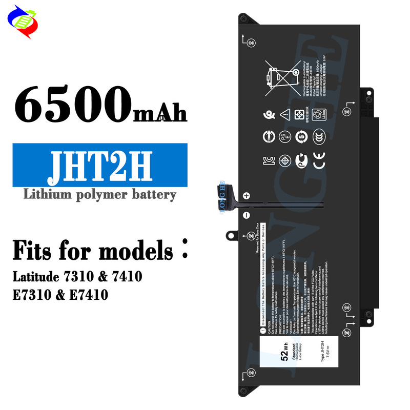 Suitable for Dell Jht2H Laptop Battery Latitude 7310/7410/E7310/E7410/7Cxn6