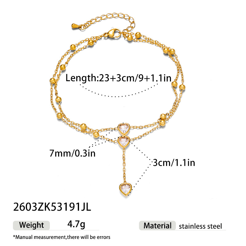 TENA Europa y América verano viento de playa afortunado diseño de cuatro hojas de zircón colorido ligero joyería de estilo de vacaciones de lujo mujer