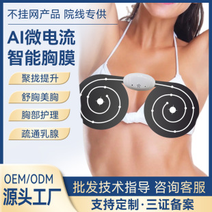 Ai Intelligent Pleura Improves Sagging and Firming Breast Care Special Kit Microcurrent Pleural Cloth Smart Massager