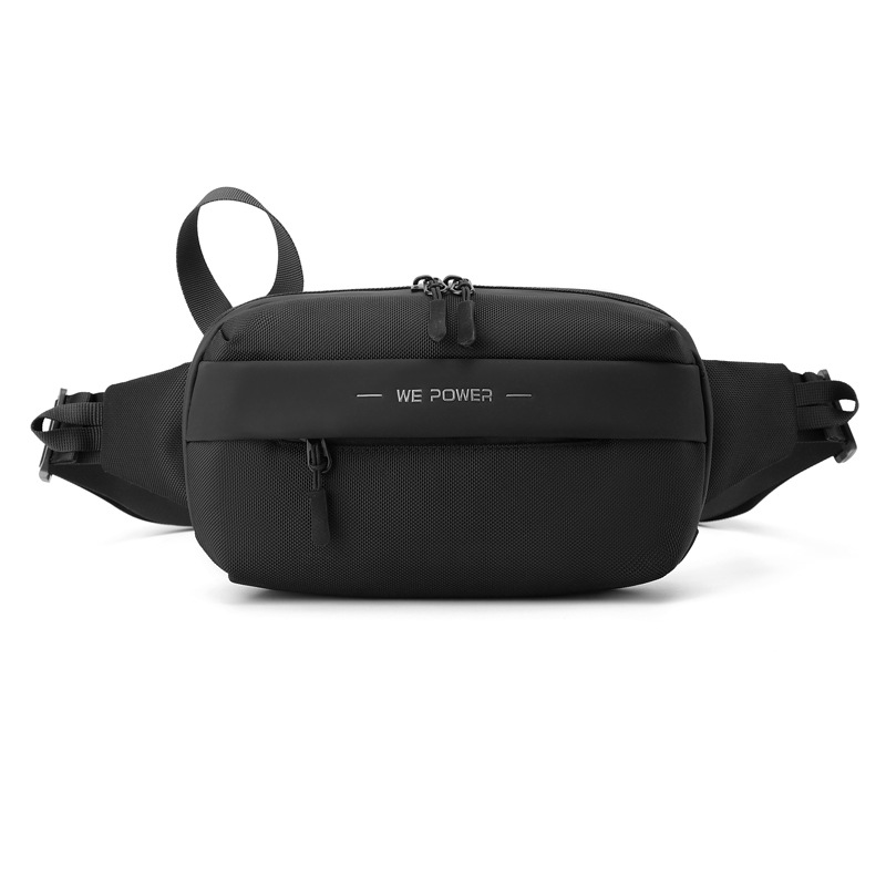 WEPOWER nuevo bolso de pecho de moda para hombres, bolso de cintura de viaje al aire libre, bolso de hombro deportivo simple, bolso pequeño