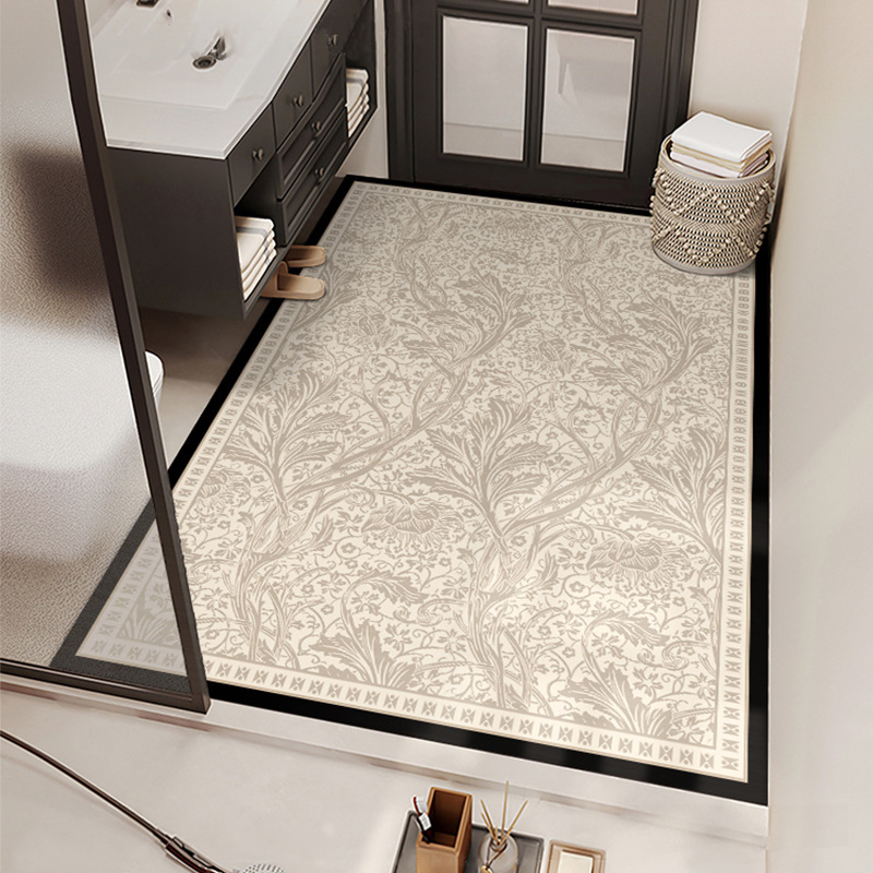 Diatom Mud Floor Mat Large Size American Water-Absorbent Anti-Slip Washstand Foot Mat High-End Stain-Resistant Diatom Mud Floor Mat