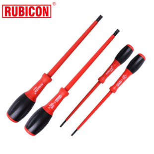 Japan RUBICON Robin Hood suit insulation screwdriver ten-word imported high voltage resistance electrical screwdriver