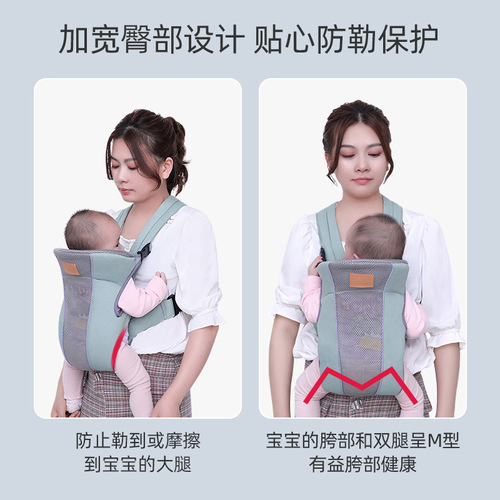 Factory Direct Sale, One-Time Delivery Baby Carrier, Outdoors Dual-Purpose Simple Baby Hauling Gadget, Frees Hands