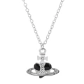 Black heart necklace xl2811