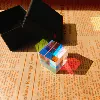 Black gift box solar-powered, 20mm