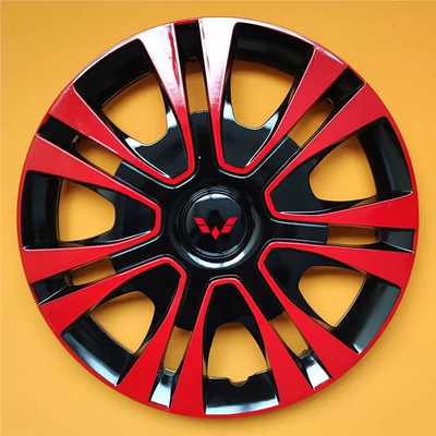 Suitable for Wuling Rongguang Wheel Hub Cover Digər kuzov və aksesuarlar - classic-red-and-black-14inch-4-pieces