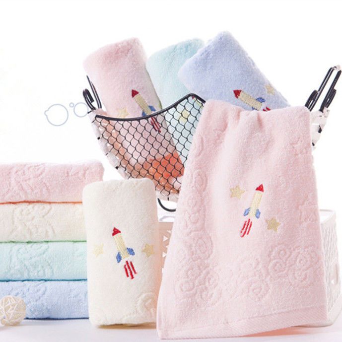 Gold towel T1030H cotton children's towel soft absorbent cartoon children's face towel group purchase gift towel