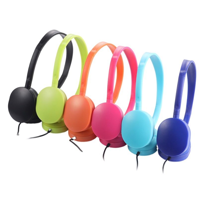Origin Direct Sales Cross-Border Wired Children's Headphones Head-Mounted Mobile Phone Learning Music Cheap Gift Aviation Headphones