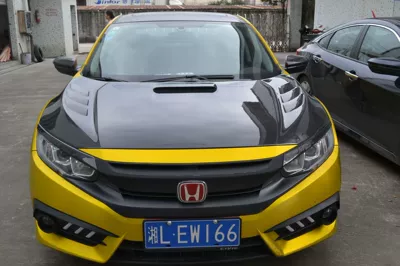 fiber modified accessories cover | Spoiler - 16-21-civic-b-cover