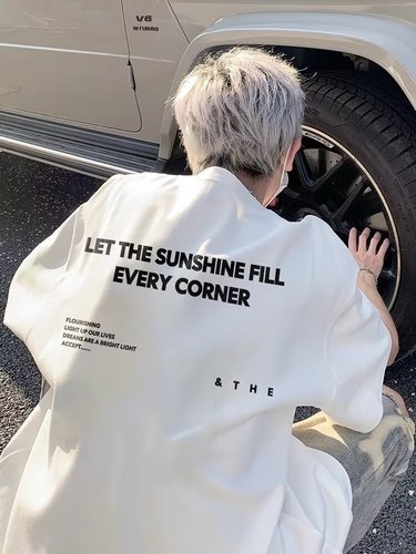 American Street Short Sleeve T-Shirt for Men 2025 Summer New Arrival Korean Style Trendy Brand Loose Casual Top for Men