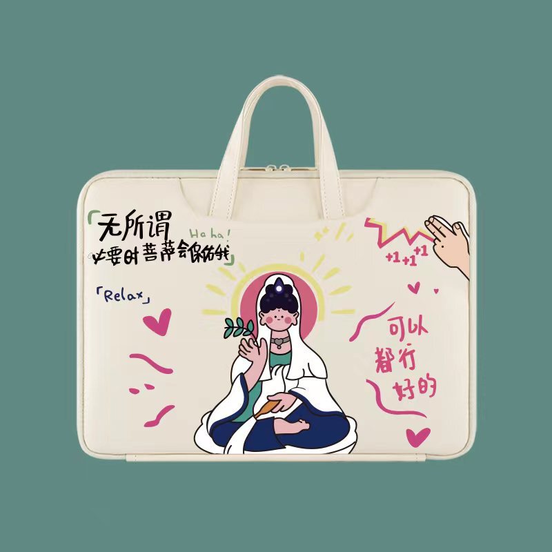 Wholesale computer bag portable girl Apple air13 waterproof Lenovo Xiaoxin 14 glory 16 inch 15.6 inch protection