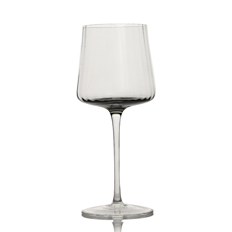 Lu Jing copa de vino a rayas verticales Copa creativa copa de vino espumoso copa de vino blanco copa de champán copa de vino whisky