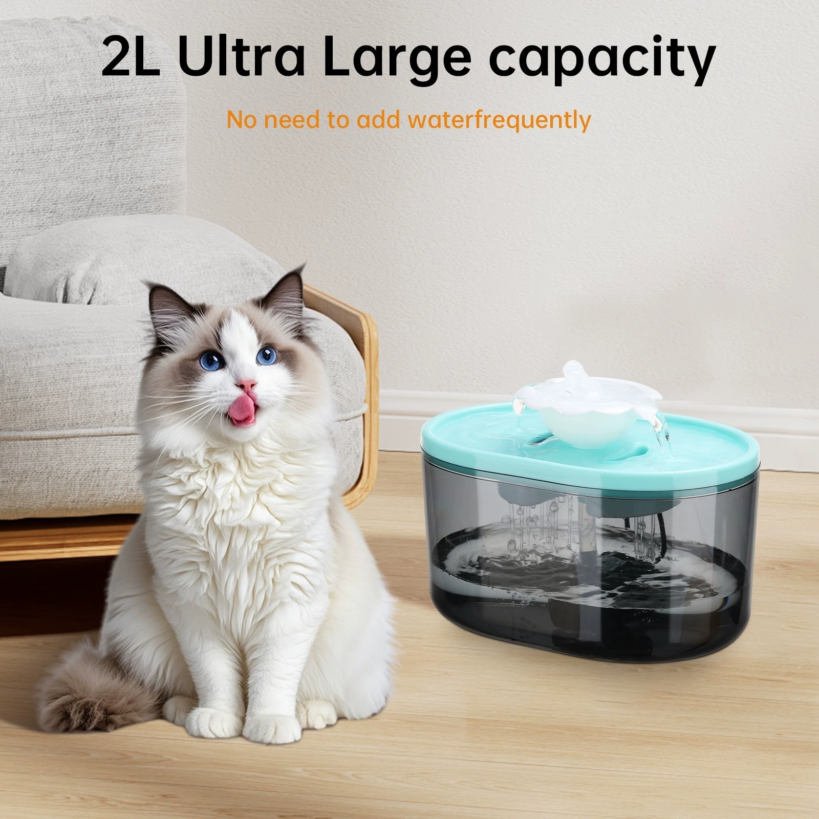 Автоматическая поилка для кошек с фильтрацией воды, новая умная модель для домашних животных