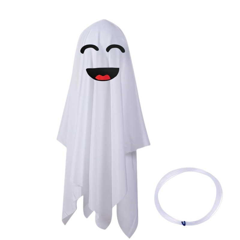 ハロウィン装飾ゴーストペンダント白い布ゴーストペンダント屋外パーティー装飾フロント廊下中庭小道具アレンジメント|undefined