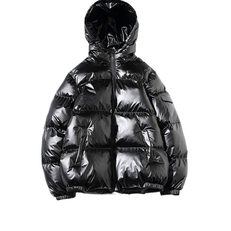 Зимняя мода утолщенная хлопчатобумажная одежда с капюшоном