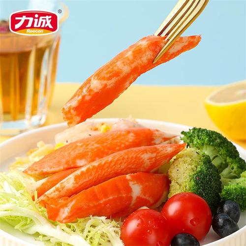 Licheng Low-Fat Dried Seaweed Hand-Torn Crab Sticks Ready-to-Eat Snack Seafood Light Meal Takeaway Snack