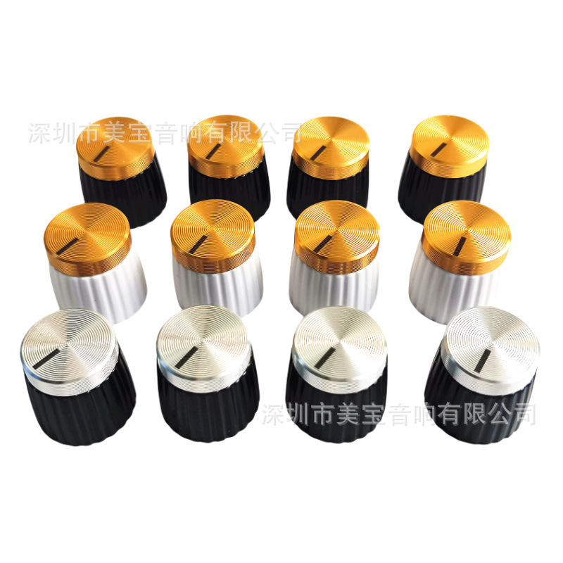 Marshall Marshall Knob Audio Power Amplifier Tone Knob Aluminum Cap 18T D Handle Flower Handle with Inner Copper Marshall Marshall Knob Audio Power Amplifier Tone Knob Aluminum Cap 18T D Handle Flower Handle with Inner Copper