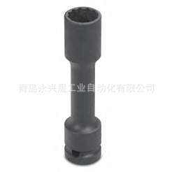 台湾ACTION霹雳马1/2“接杆式气动长套筒十二角65B22008/65B22009