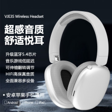 跨境新款主动Nc降噪头戴式蓝牙耳机高品质无线耳机适用苹果不夹耳