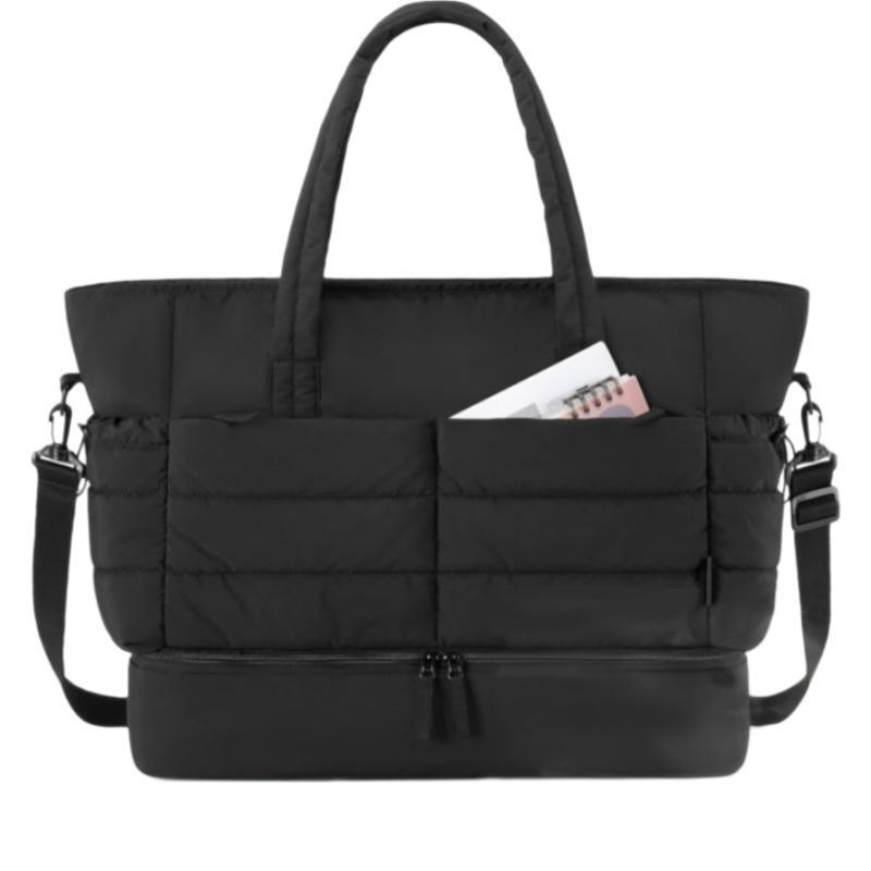 Bolsa de viaje portátil plegable de gran capacidad spot transfronterizo, bolsa de ejercicios multifuncional para viajes al aire libre