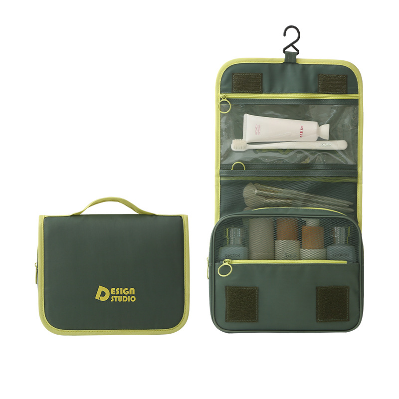 Bolsa de lavado impermeable de dopamina Bolsa de lavado de maquillaje multifuncional de gran capacidad Bolsa de cosméticos portátil portátil