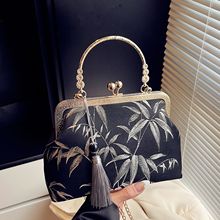 新款成品中国风旗袍包优雅大气手提包斜挎两用精美高质量汉服包包