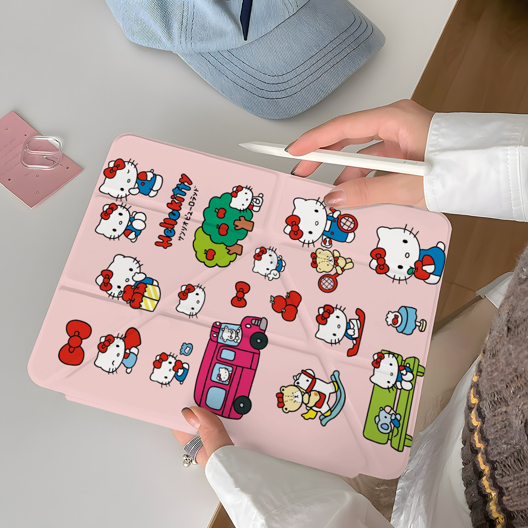 Bus Kt Apple Ipada16 Protective Case Y Fold Pro 11inch Mini7 Tablet 10Th Generation Air6 Protective Case Anti-Fall