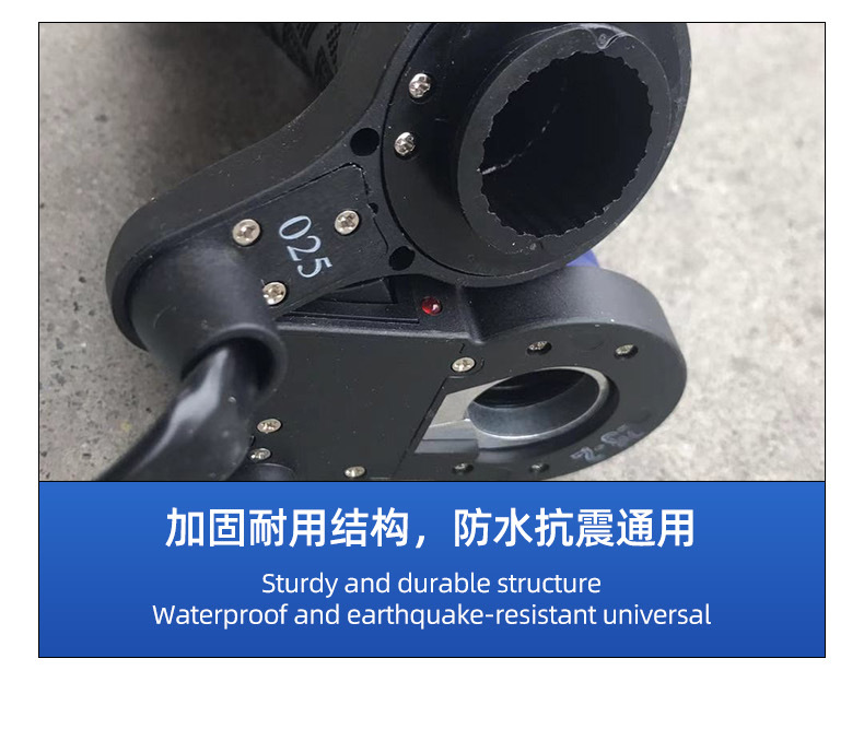 Shirong Motorcycle 12V Electric Heated Handlebars Blue Winter Heating Riding Protection Brand New Genuine Durable Dual Temperature