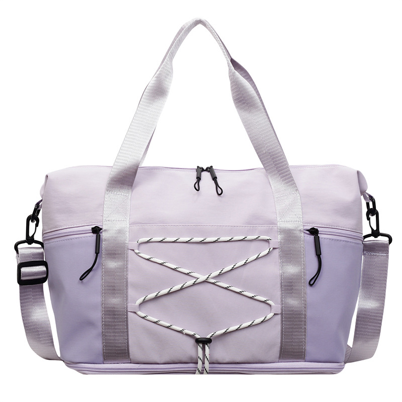 Bolsa de viaje simple de moda, bolsa de yoga deportiva, bolsa de natación seca y húmeda, bolsa de mano de corta distancia
