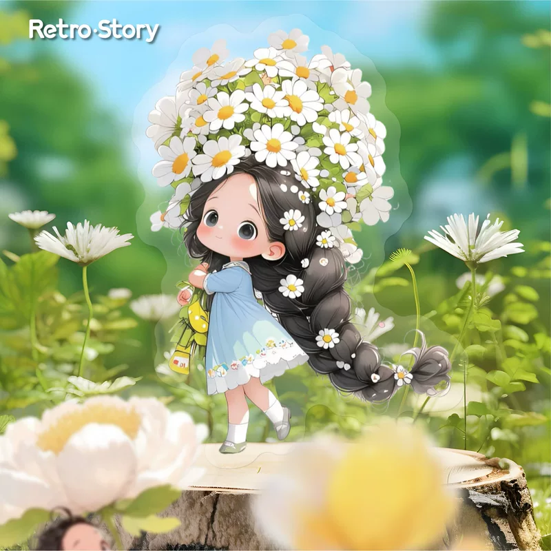 RetroStory милые стикеры, детский стикер