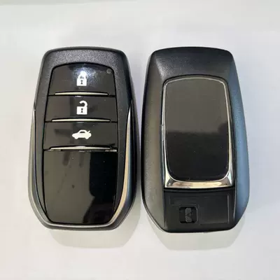card replacement shell RAV4/Lexus large – Avtomobil qapı kilidi silindrləri - with-unlabeled-black-cover-toyota-cruiser-3-button-sedan-large-card-case