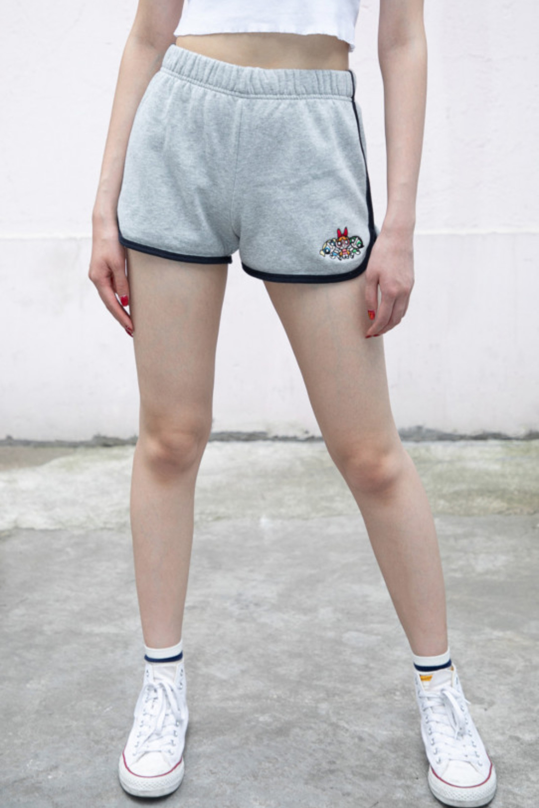 fashion simple embroidery sports shorts  NSAC38919