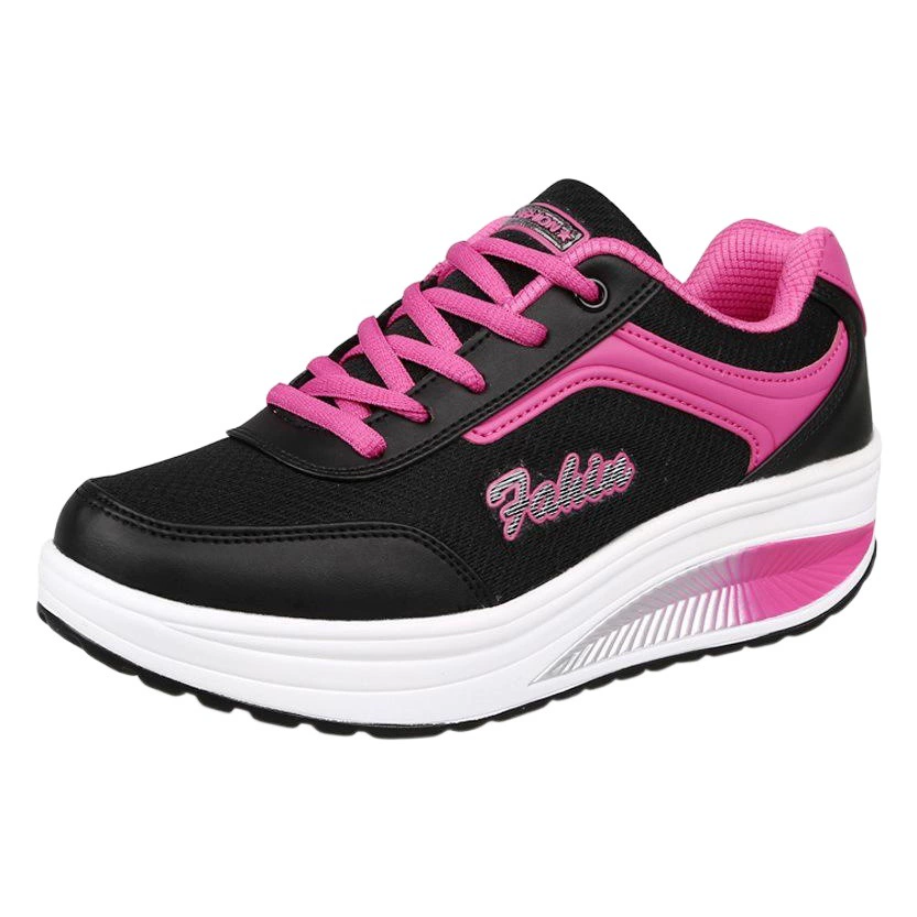 2025 г., трансграничная экспортная оптовая продажа, весенне-осенняя и летняя спортивная женская обувь, туфли-качалки, обувь для фитнеса, туфли на платформе 8391