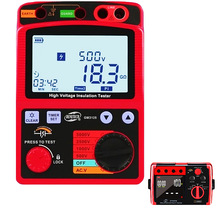 5000V 数字兆欧表GM3125高压绝缘电阻测试仪手摇表电工2500V