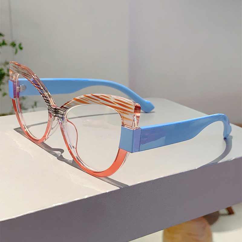 90g Weight Full Frame Glasses Structure Glasses Classification PC Lens Material Butterfly Frame Glasses Style Casual, Holiday Occasion Geometric Pattern All Seasons Season Women's Gender Elegant, Simple Style Style Elegant Simple Style Geometric PC Butterfly Frame Full Frame Optical Glasses 14